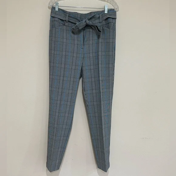 New York & Company | Pants & Jumpsuits | New York Company Women Plaid  Highwaist Dress Pants Size 8 | Poshmark